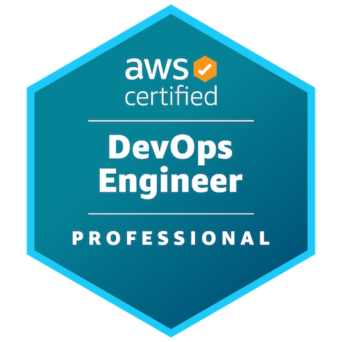 Space Rocket AWS Certified DevOps Engineer – Professional badge